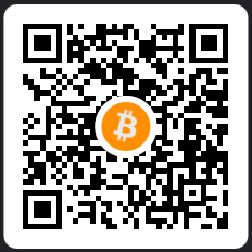 Bitcoin donation QR code